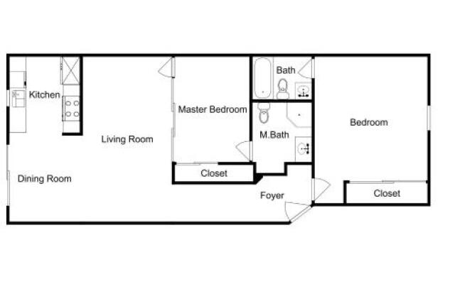 Waverly Condo #H25 - 2 Br condo by RedAwning