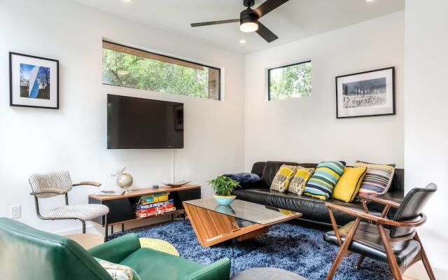 Bright Artistic Central East Austin Home