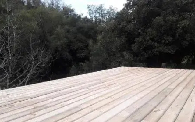 Cabaña de Adobe en Lago Rapel