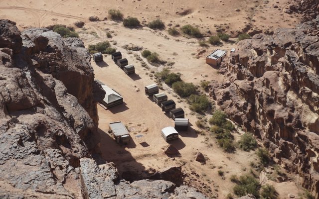 Wadi Rum Desert Colored Camp and Tours
