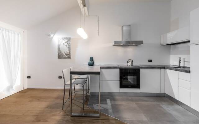 Roof terrace flat