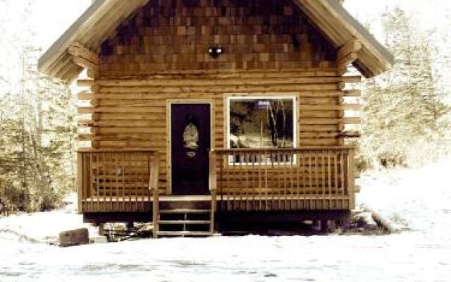 AK Vacation Cabins Woodland Hollow Log Cabin