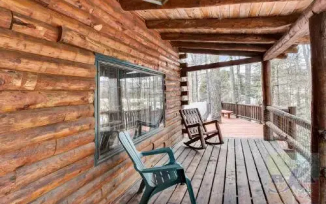 Moose Log Cabin by RedAwning