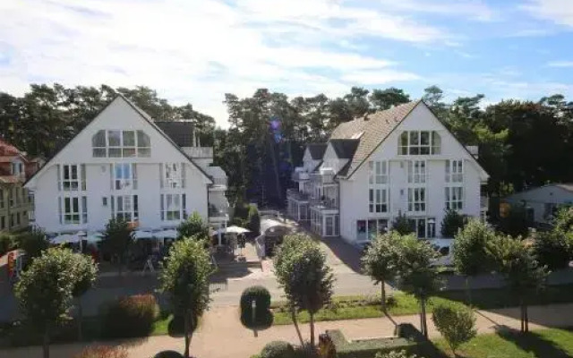 Ferienwohnung 4 Strandstraße 8 mit Balkon