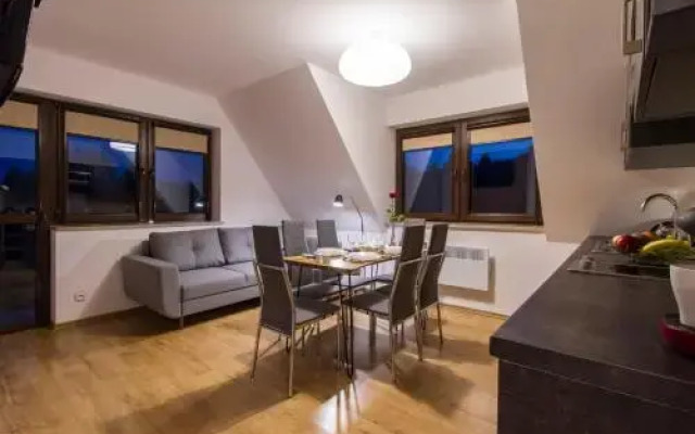 Apartamenty Białka przy stoku z kominkiem