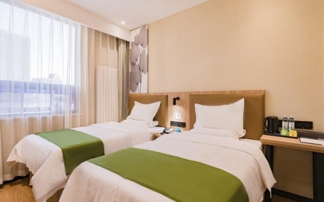 GreenTree Inn Beijing Chaoyang District Tongzhou Universal Resort Guanzhuang Metro Station Hotel – Guest Rooms – Beijing