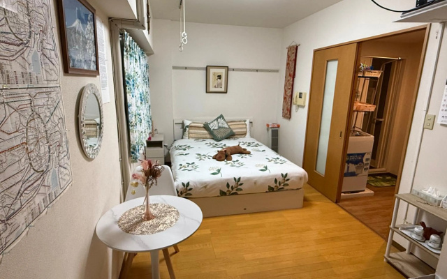 都心的家-大床加踏踏床3-4人房 – Guest Rooms – Tokyo