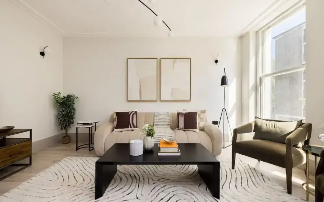 The Brunswick Square Retreat - Glamorous 1bdr Flat