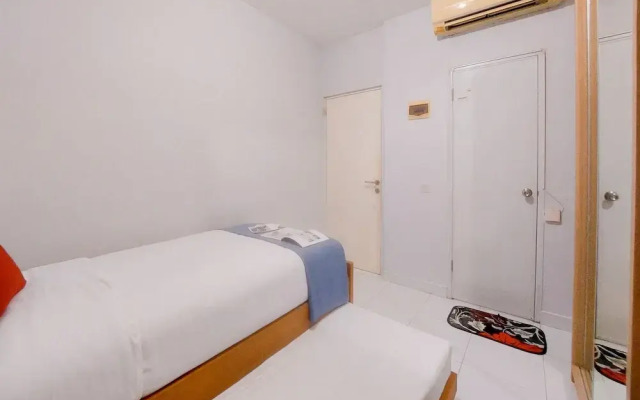 Cozy Living 2Br Apartment Without Living Room At Aeropolis Residence