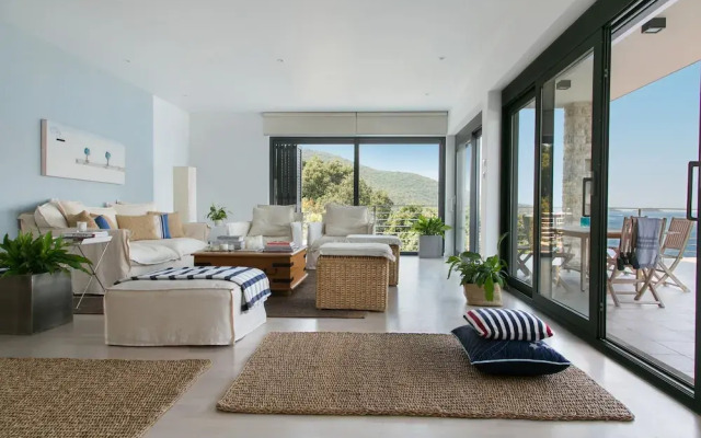 Beachfront Villa Poseidon with Heated Pool