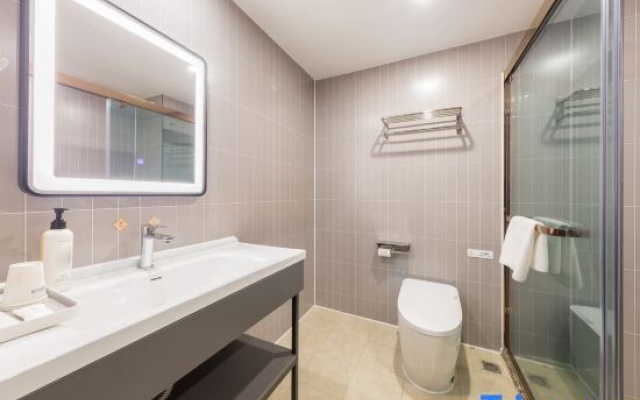 Jinjiang Inn (1978 Creative Park, Wanda Plaza, Zengcheng District, Guangzhou) – Bathroom – Guangzhou