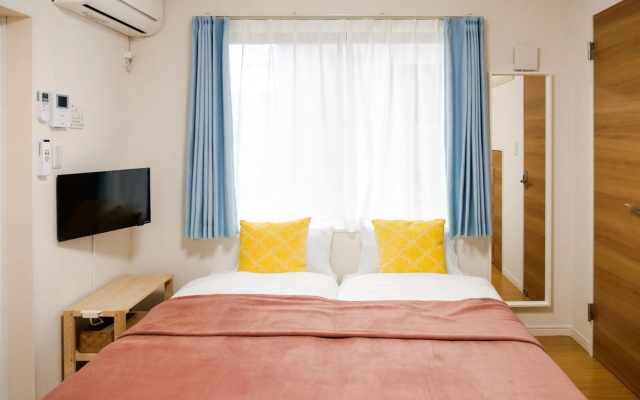 Triphome Tateishi New open/2 single beds/big table/300M WiFi – Guest Rooms – Tokyo