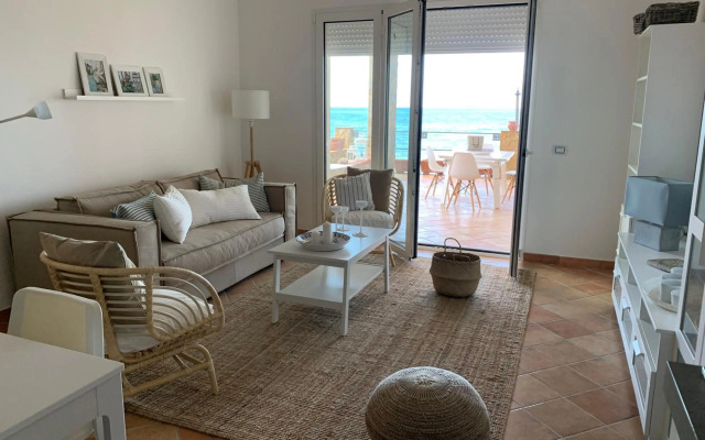 Sfondo Blu Villa sul mare