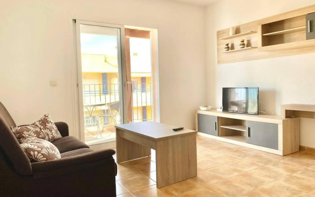 Spacious apartment in Villaricos with sea view