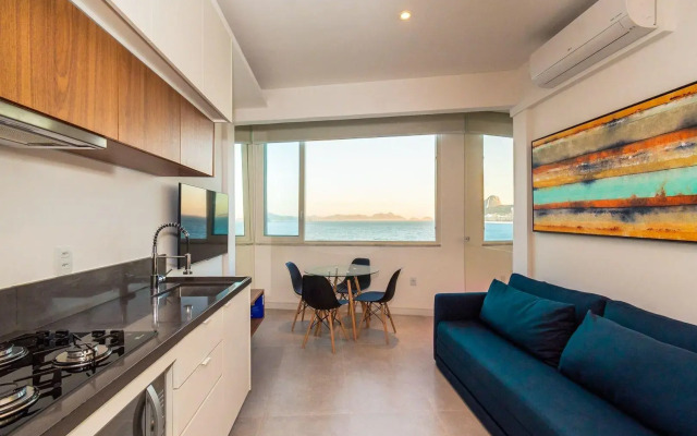 Studio Frente Mar em Copacabana | A 3806/1203