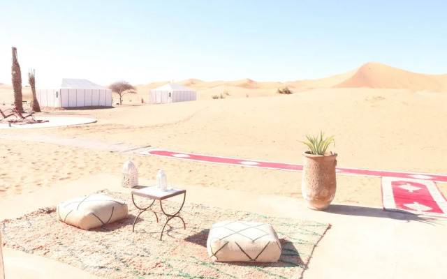 Luxury nomadic tented camp