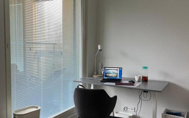 private room in shared apartment with sauna