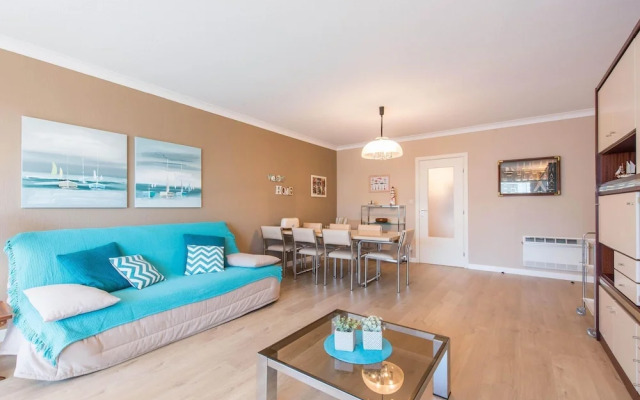 Apartment Near Belgian Coast With Sea View