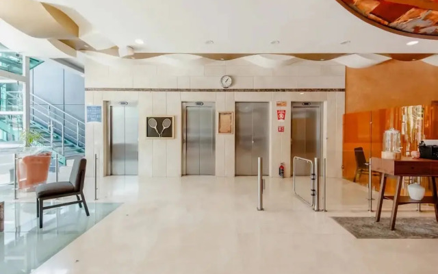 Bed in mixed room near Coyoacan