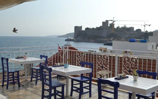White and Blue Bodrum