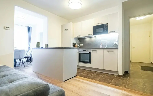 Comfy 1BR 1LR Apt Donaustadt Zones
