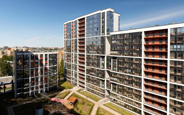 Studio apartments on Zheleznodorozhny Prospekt 14 k1
