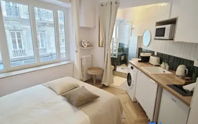 Opéra de Paris-5 Min Walk-Elegant studio 2 sleeper