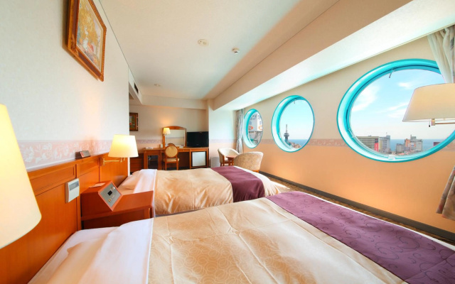 Hotel Seawave Beppu – Guest Rooms – Beppu