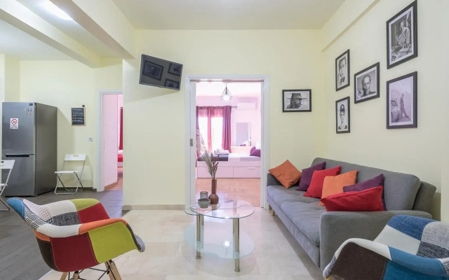 Superb Acropolis view 3bd apt in historical center