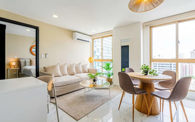 w Amazing 1BR in Obarrio
