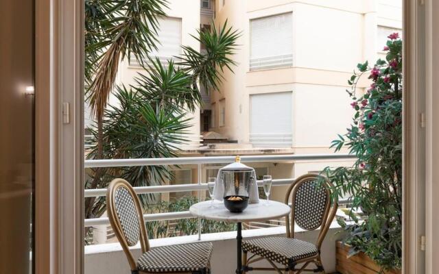 Promenade, 2pièces chic et clim avec terrasse