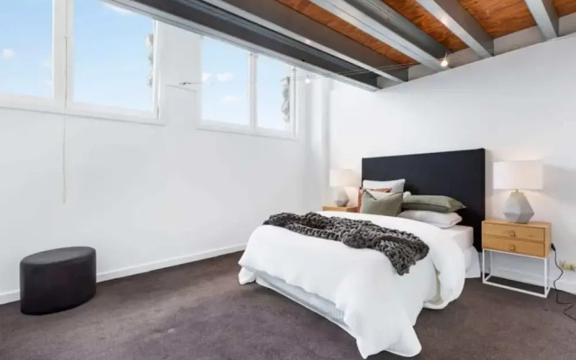 Light-filled Converted Warehouse 2 Bedroom Apartment in Prahran