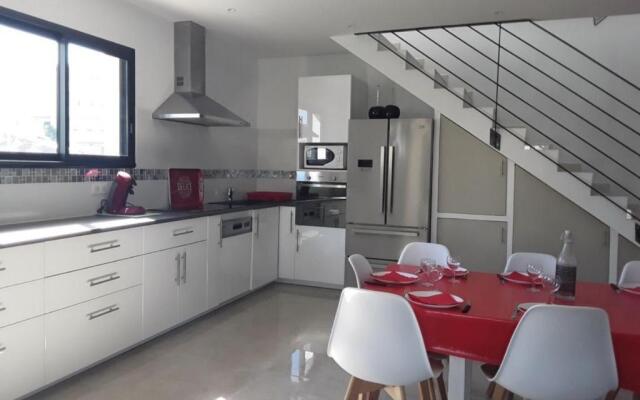 Villa en bord de plage