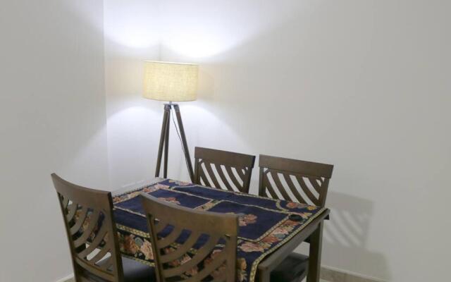 Serviced 2 bedroom apartment , with lovely view.