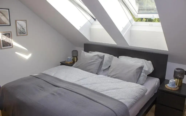 Enjoy Harrachov - Atraktivní slunný klimatizovaný apartmán 14 v centru Harrachova se saunou, parkováním s wallboxem EV, Wifi, herní konzolí, počítačem s win 10, Netflix a jedinečným výhledem na Čertovu horu se skokanskými můstky - Hotel in Harrachov - Photo 3