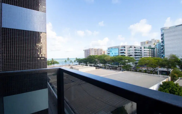 MCZ Apartamento com Varanda e Vista