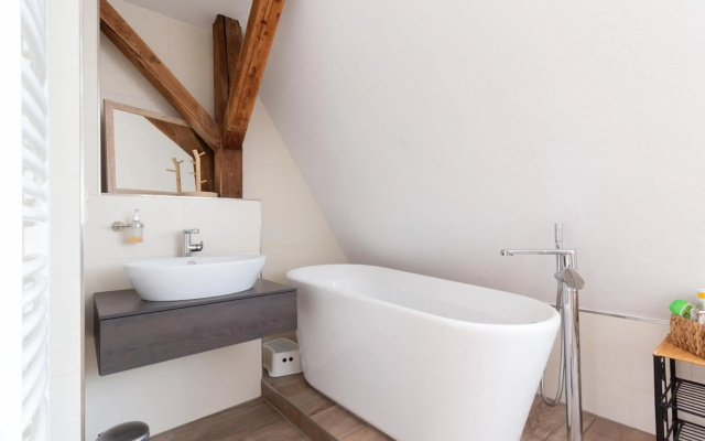 Maisonette Wohnung mit Blick über die Stadt
