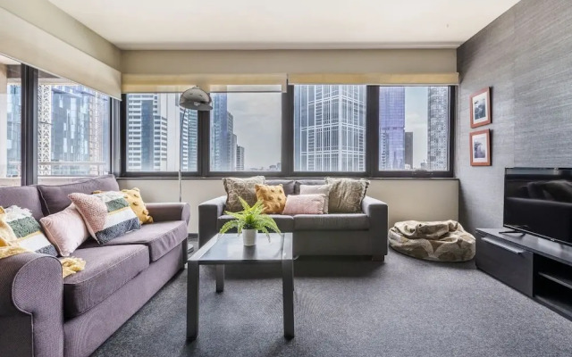 1714-250 Elizabeth, 2 Big Bedrooms, Heart of Melbourne CBD