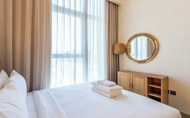 Condo With Burj Khalifa View In City