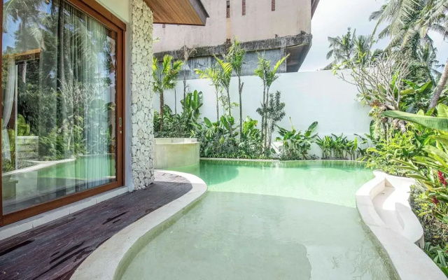 Exquisite 2BR Villa Jungle View, 8 Mins to Ubud