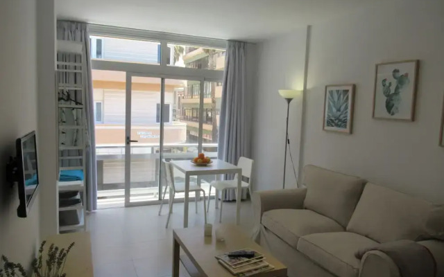 Apartamento Canteras vista mar lateral