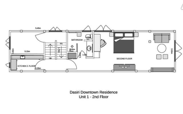 Fabulous First Floor Apartment Dasiri Downtown Residence