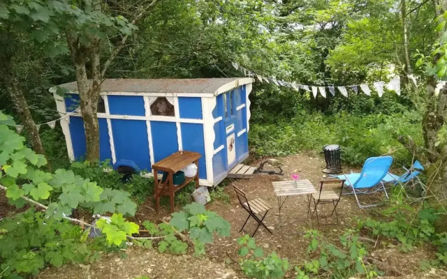 Pilgrims Shepherd's Hut - Goosewell Glynn Glamping