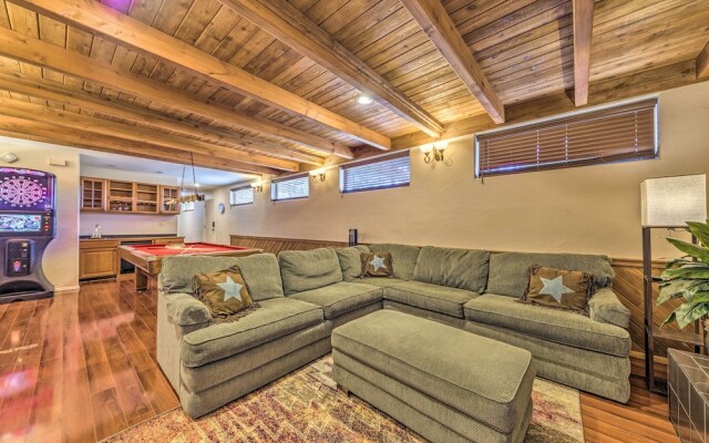 Hot Tub, Game Room & Sauna: Ruidoso Hideaway!