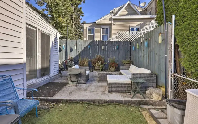Pet-friendly Revere Getaway, Steps From the T!