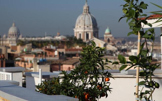 Apartment Spanish Steps with panoramic roof-terrace