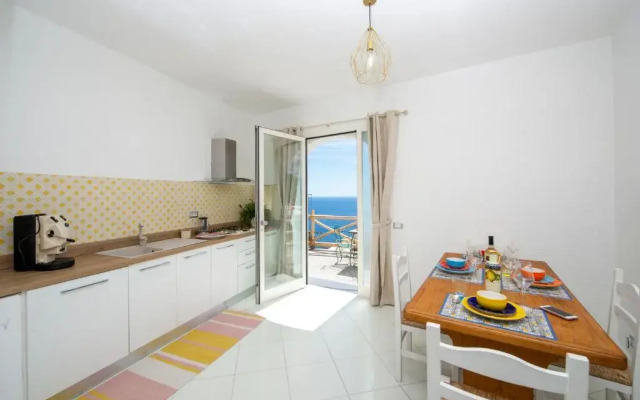 Aria di Mare, garden and Sea View in Positano