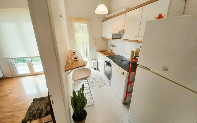 Green tea balcony - quiet cozy apartment - Glyfada