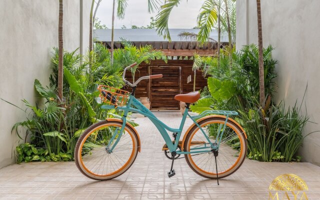 NHOA 107C Lux 1BR Condo Pool access in Aldea Zama