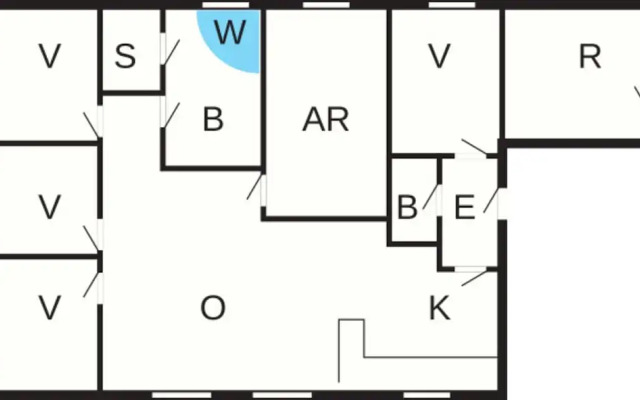 8 Person Holiday Home in Sydals